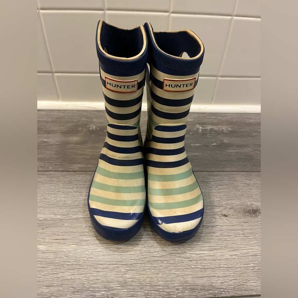 Kids Hunter Target Collaboration Stripe Rain Boots Size
10